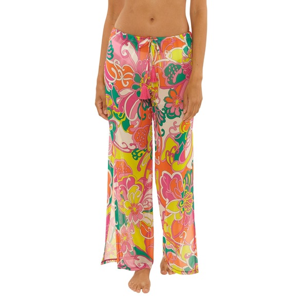 BECCA Other - TRINA TURK ELARA MESH PANT NWOT Swim Cover Up Women's Size Medium